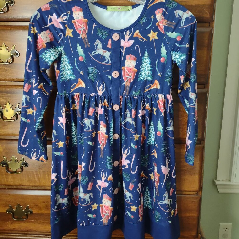 Millie Loves Lily Christmas Nutcracker Dress